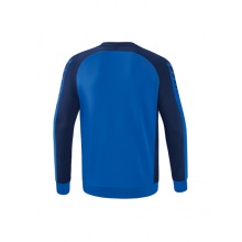 Erima Sport Long Sleeve Six Wings Sweatshirt (Cotton blend, functional) royal blue/navy blue Men